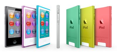 iPod nano colors
