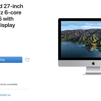 refurbished imac august 2020