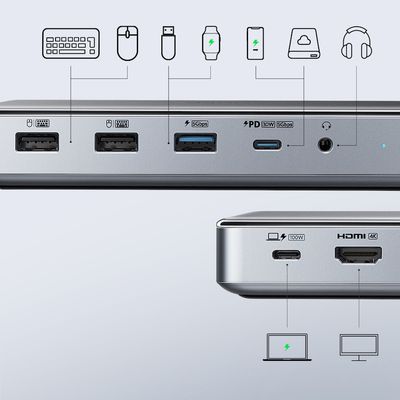 anker 563 dock ports