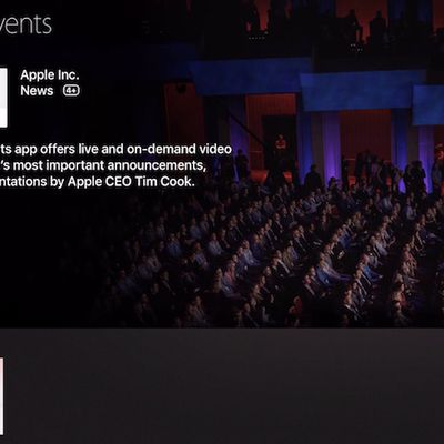 apple events tvos store