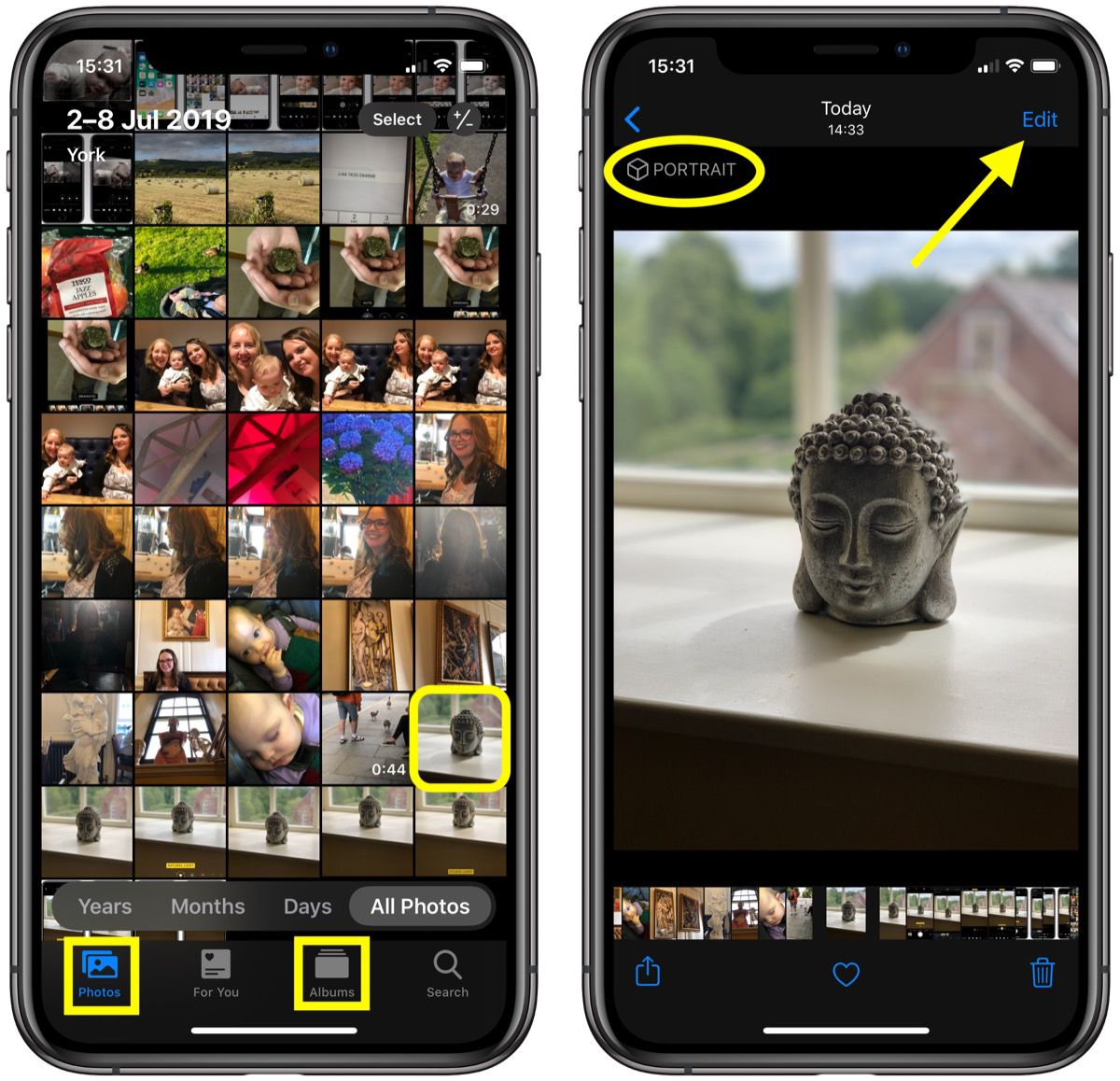 How to Use Lighting Mode Photo Effects in iOS 13, Including the New ...