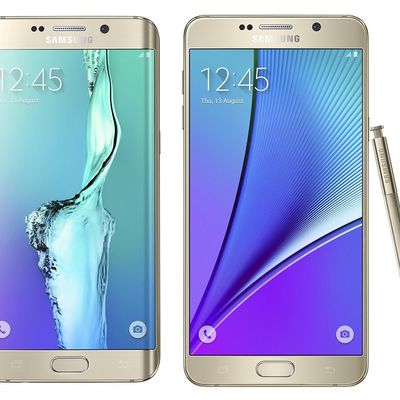 Galaxy S6 edge  front Gold Platinum