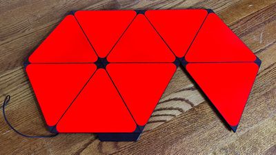 nanoleaf black panels red - Nanoleaf پانل های Ultra Black Light با نسخه محدود را عرضه می کند