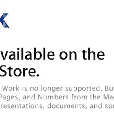 iwork trial discontinued