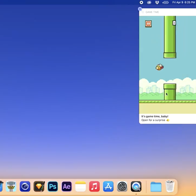 how to move fast in flappy golf 2 on mac