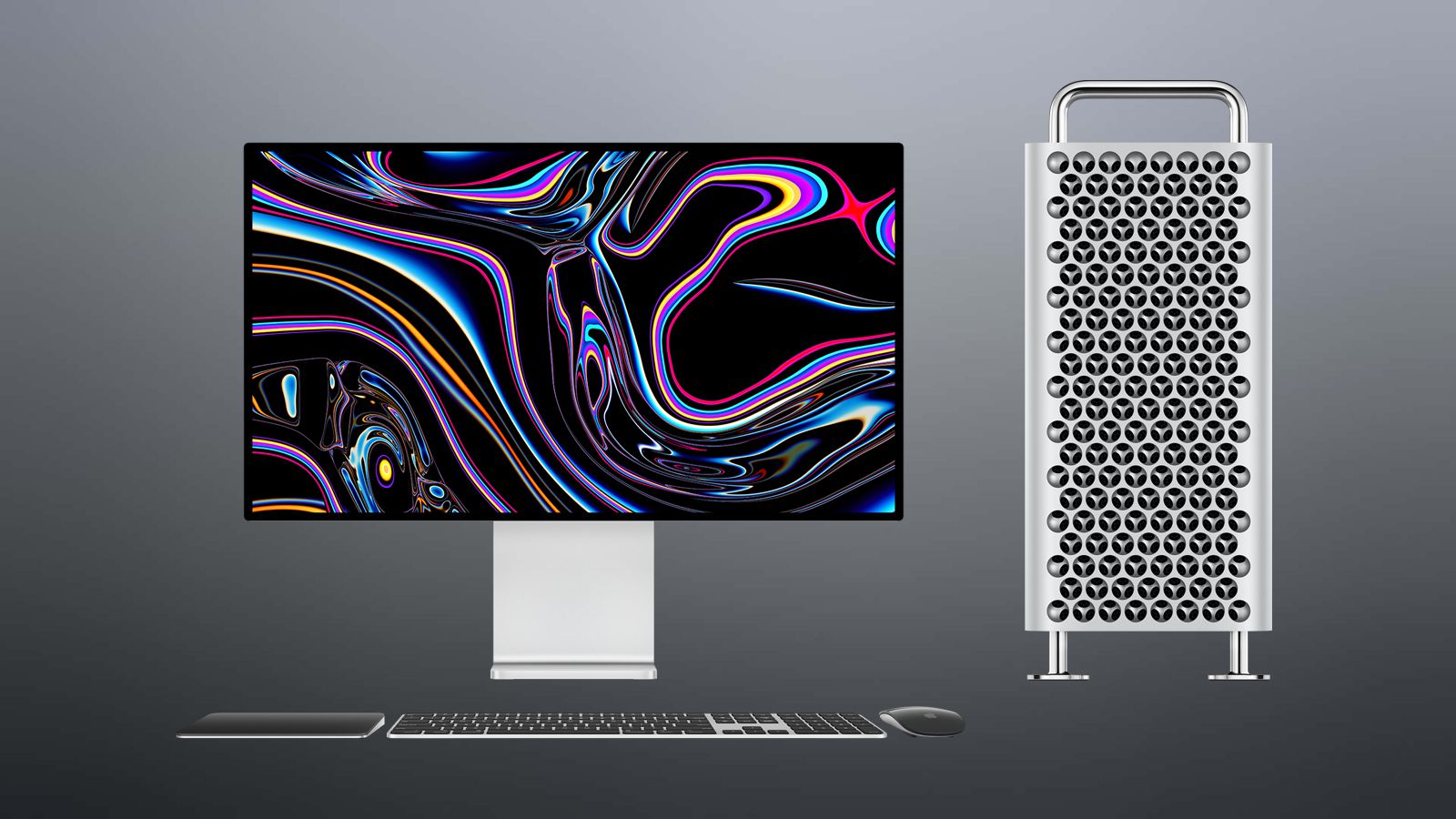 Mac Pro теперь поставляется с аксессуарами USB-C, включая мышь Magic Mouse и клавиатуру