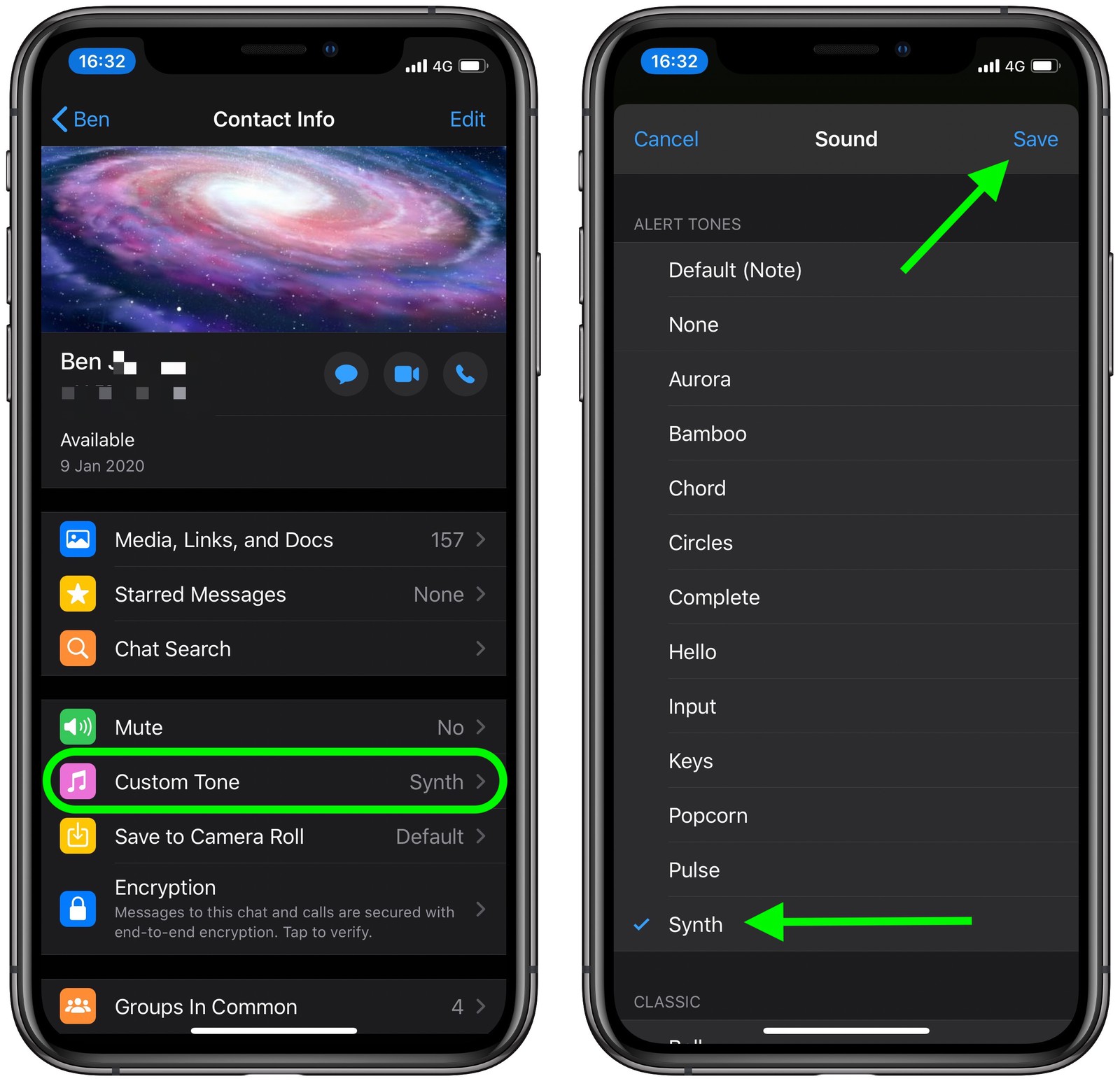 How To Set A Custom Alert Tone For A Specific WhatsApp Contact MacRumors