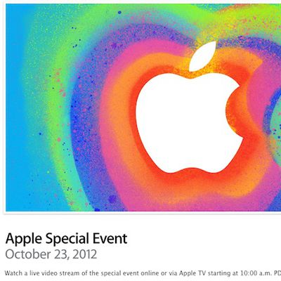 apple october 2012 event stream