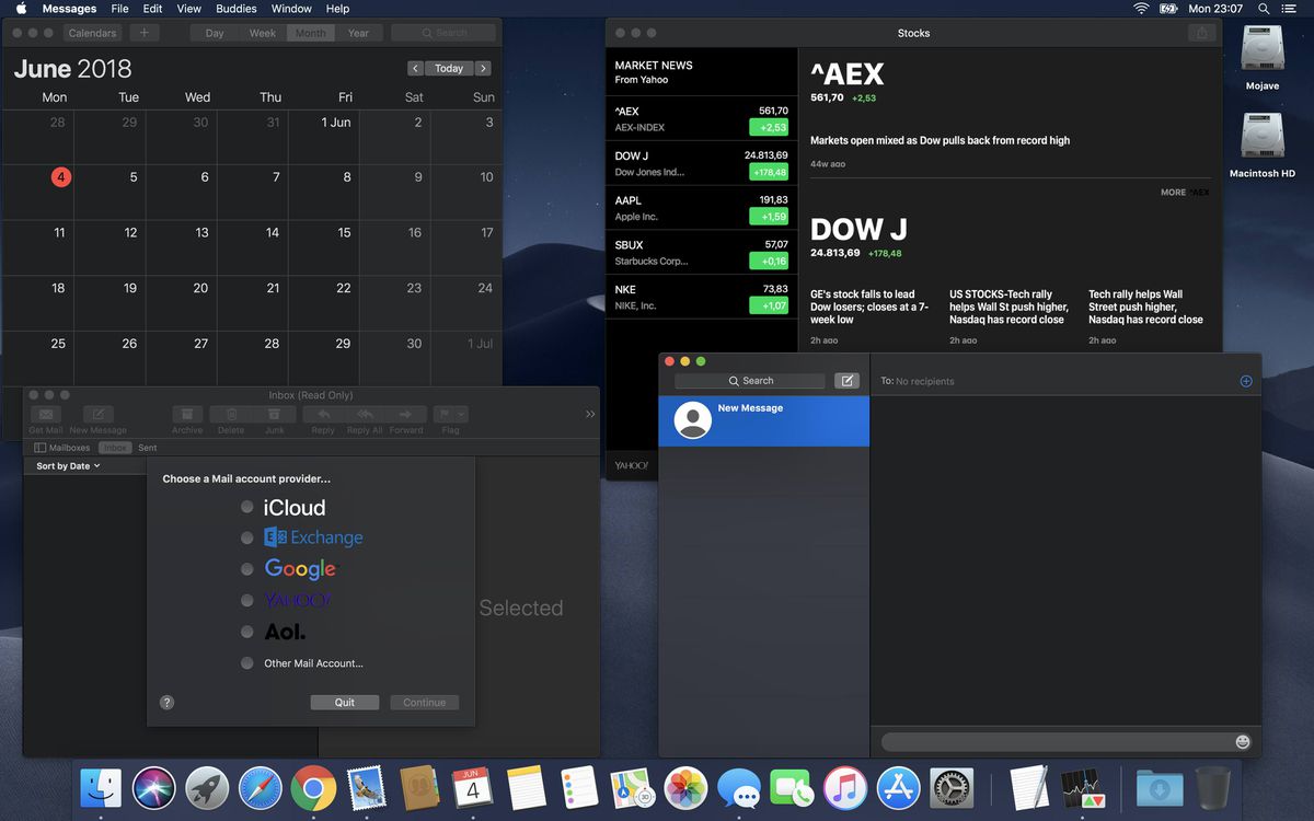 apple seeds first beta of macos mojave image