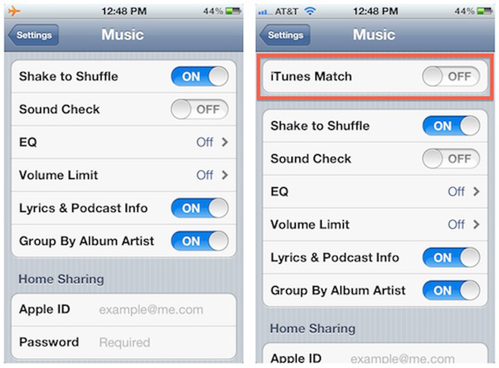 Apple Activates iTunes Match Setting in iOS 5, Suggesting Imminent Launch