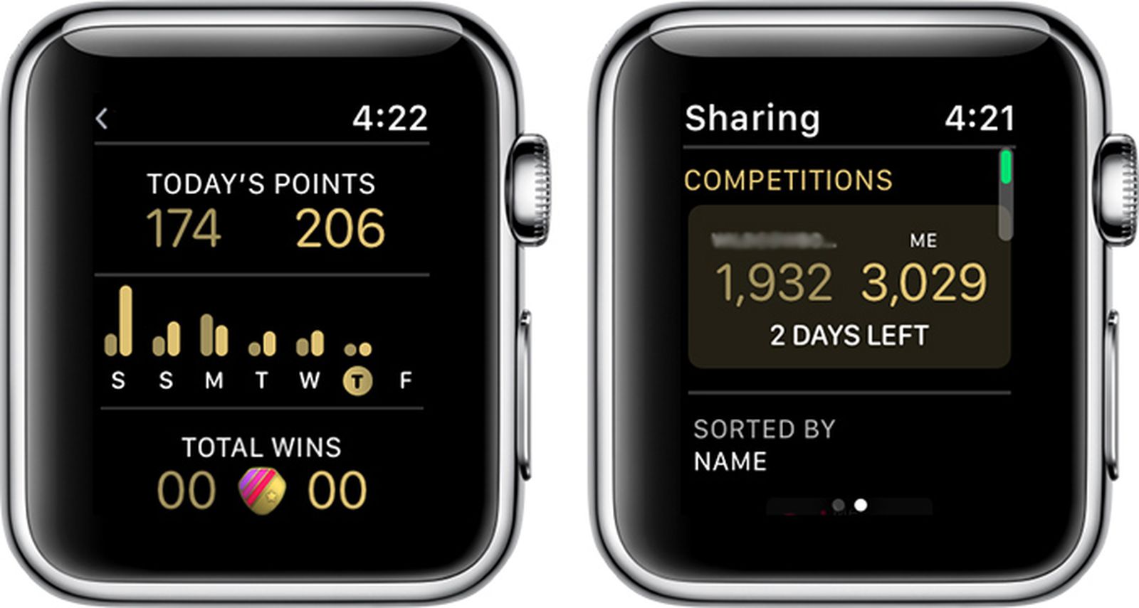 How to Start an Activity Competition With a Friend in watchOS 5 MacRumors