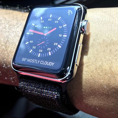 apple watch series 3 up close