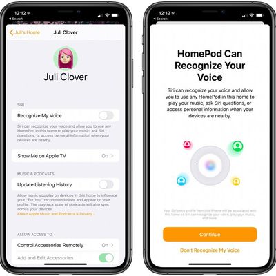 homepodvoicerecognition