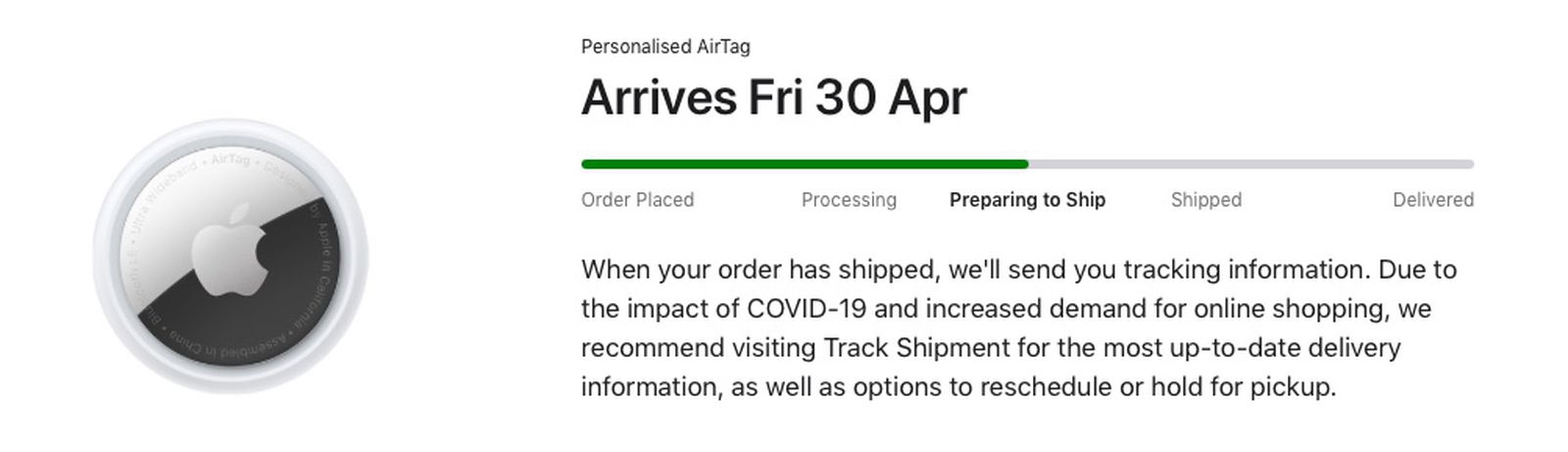 First AirTag shipment arrives early for lucky pre-order customer - 9to5Mac