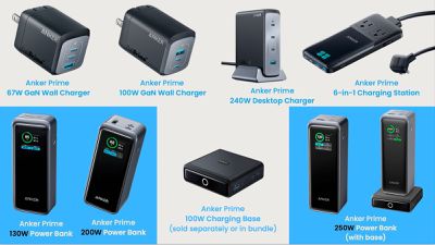 anker prime chargers