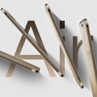 iPhone 17 Air Fanned Feature