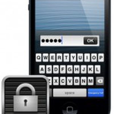 iphone passcode lock icon