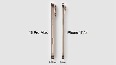 iPhone 16 Pro vs iPhone 17 Air Feature