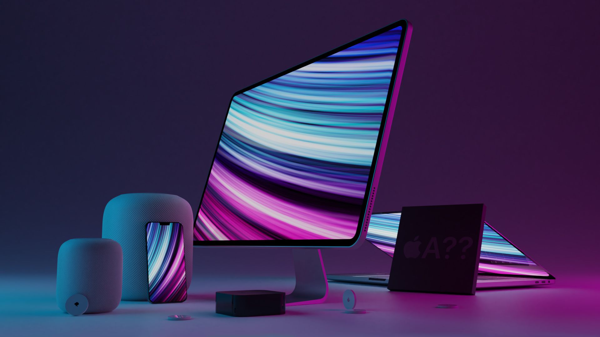 IMAC. Apple event 2024. Apple event 2022 Creative.