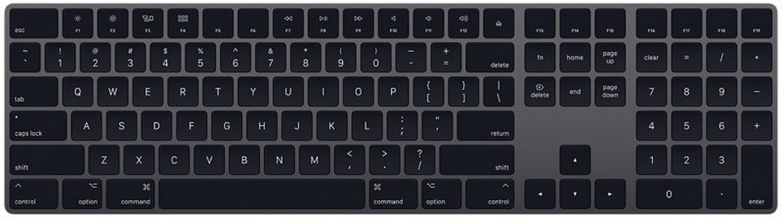 Apple Now Selling Standalone Space Gray Magic Keyboard, Magic