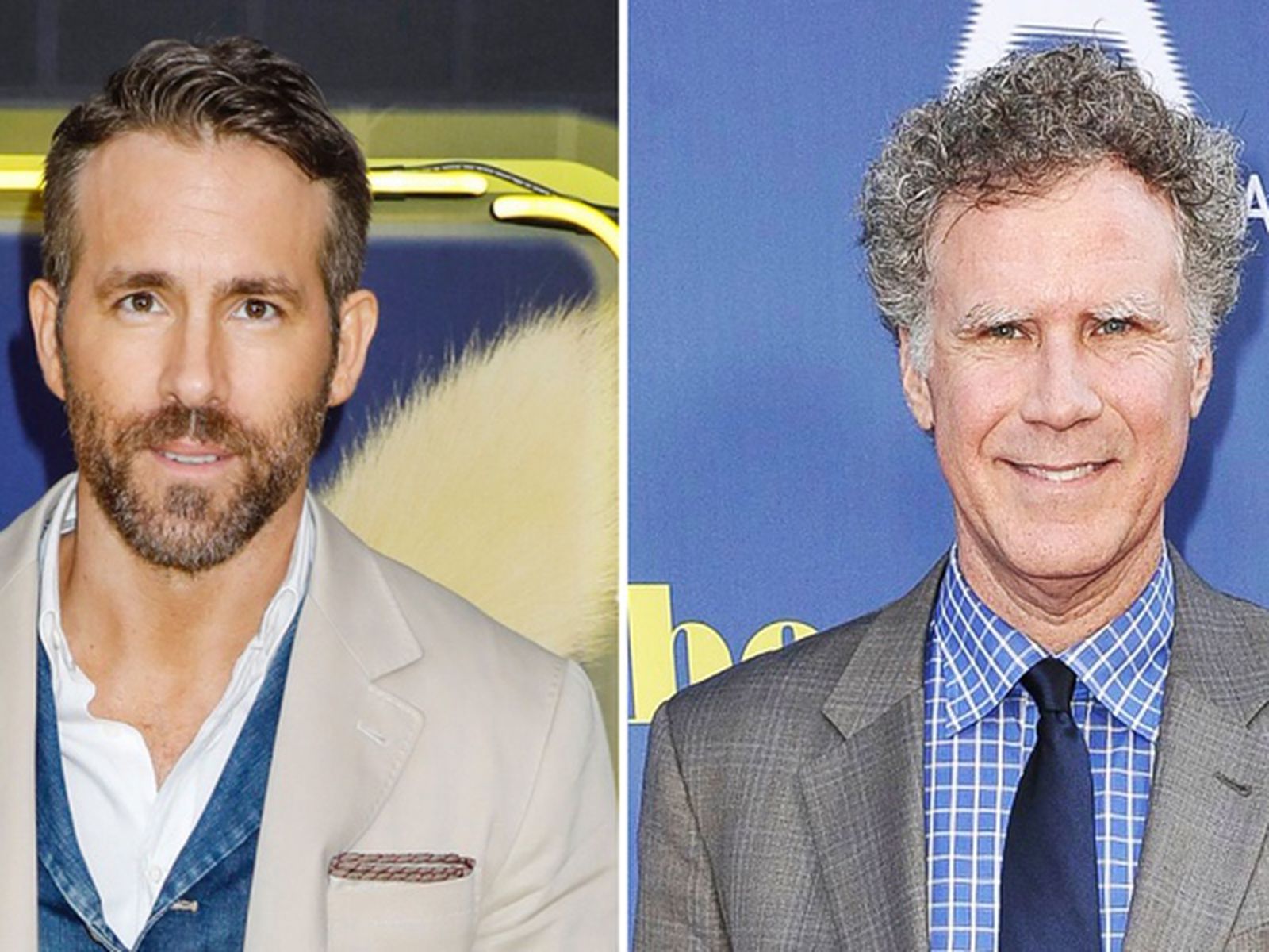 Ryan Reynolds and Will Ferrell Filming Their New Christmas Musical