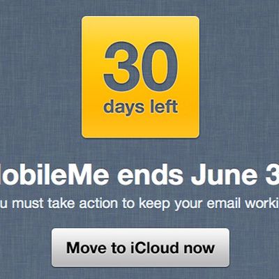 mobileme shutdown 30 move