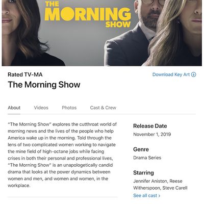 apple tv plus press site