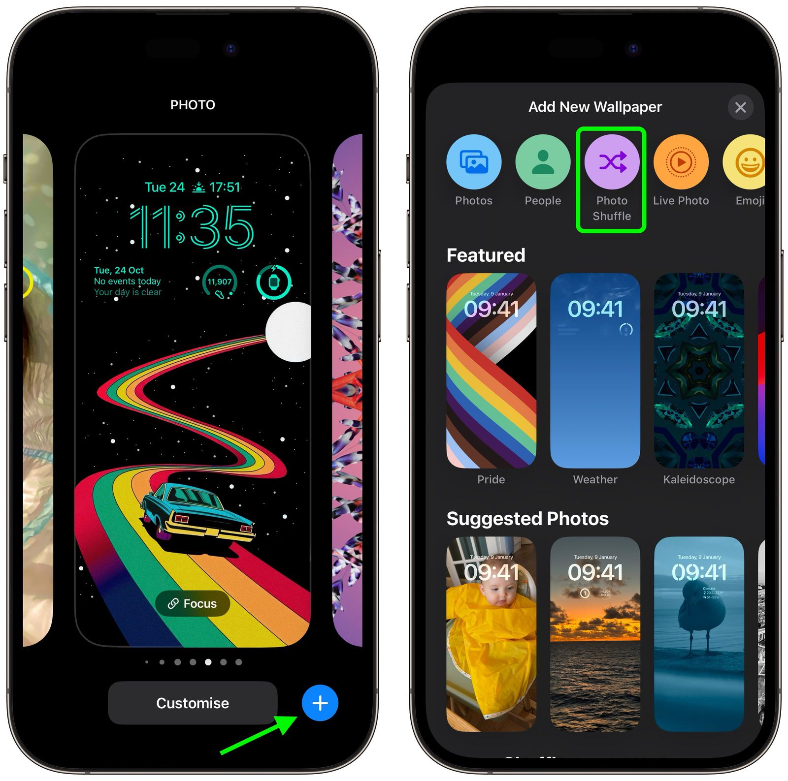 How to Shuffle a Photo Album on iPhone Lock Screen MacRumors