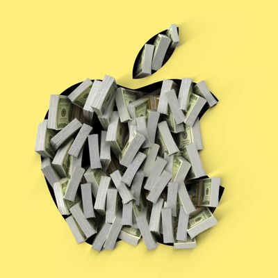 apple logo cash feature