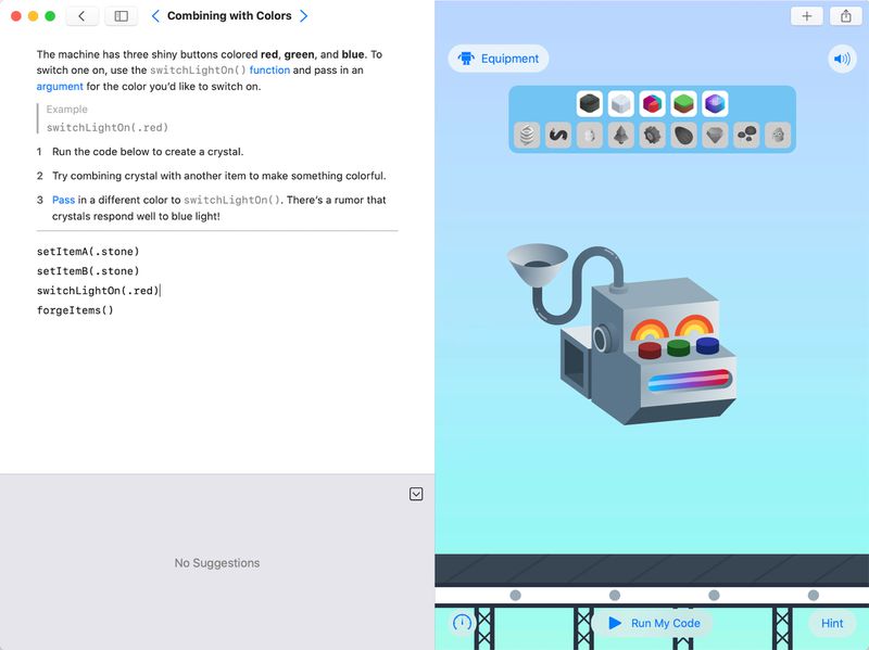 Apple Releases Swift Playgrounds App for Mac