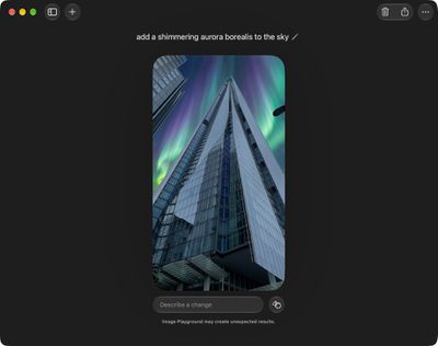 image playground macos 27