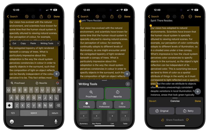 Rewriting Ios 15 New Things Your iPhone Can Do in iOS 18.1 - MacRumors