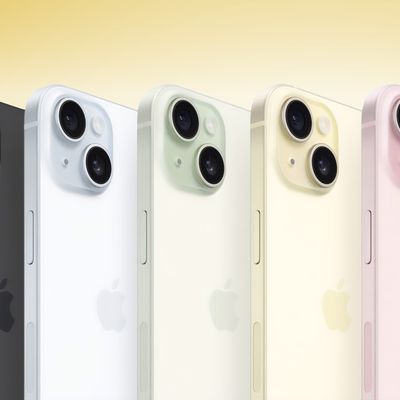iPhone 15 Colors yellow