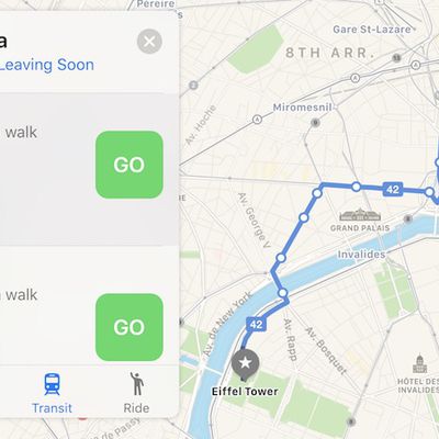 apple maps paris transit 1