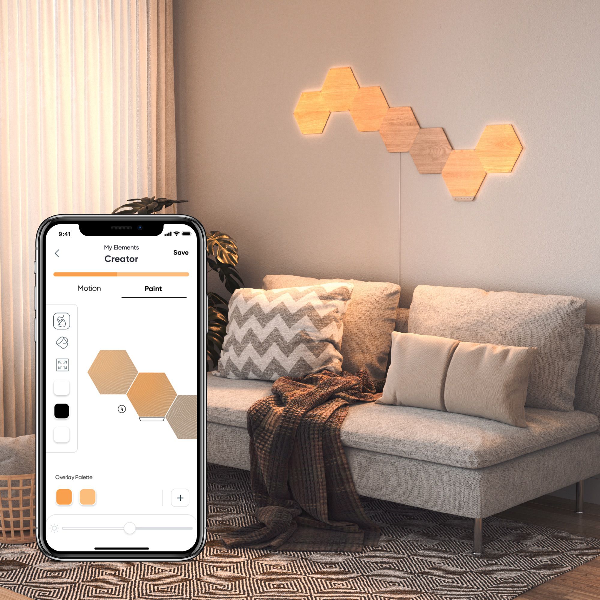 Alimentation Nanoleaf Elements 42W - EU - Pour Panneaux Lumineux NL52 - Prise Type C
