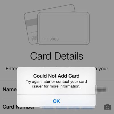 apple pay fail credit card