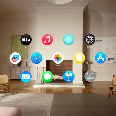 visionOS Home Screen