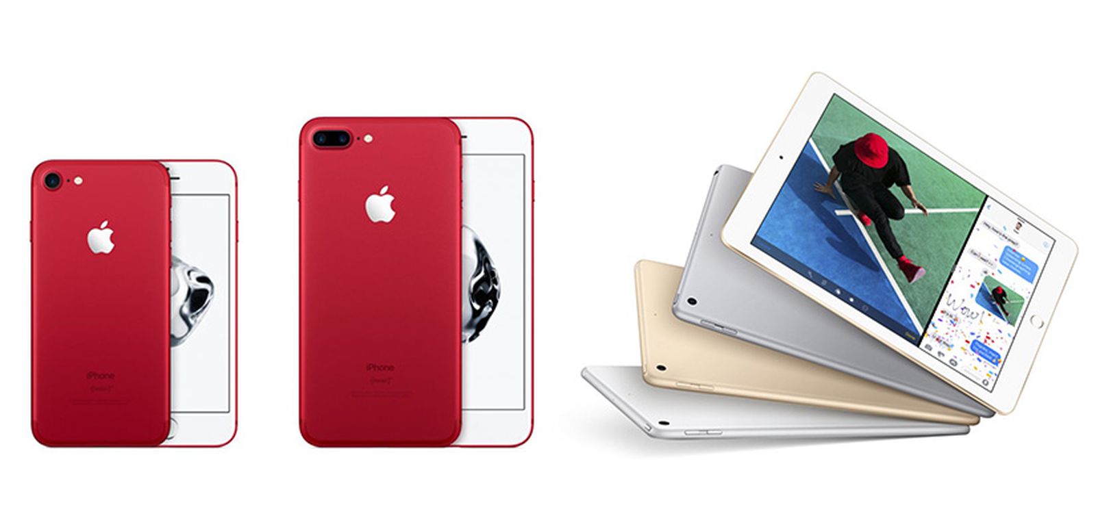 New 9.7-Inch iPad and Red iPhone 7 and 7 Plus Now Available to Order ...