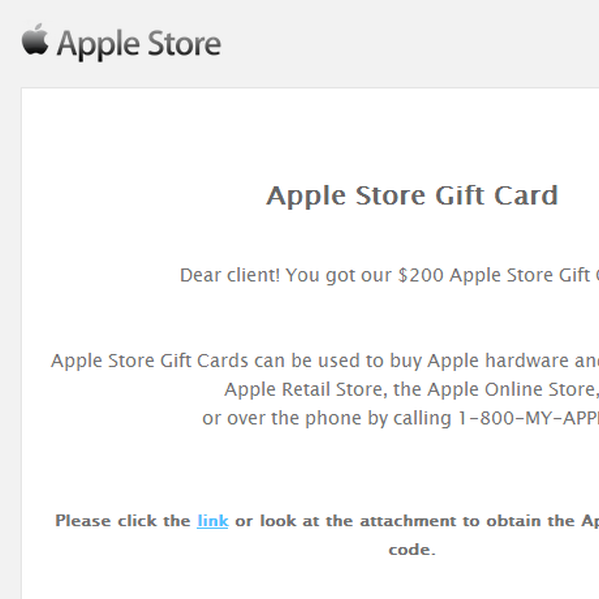 About Gift Card Scams - Official Apple Support