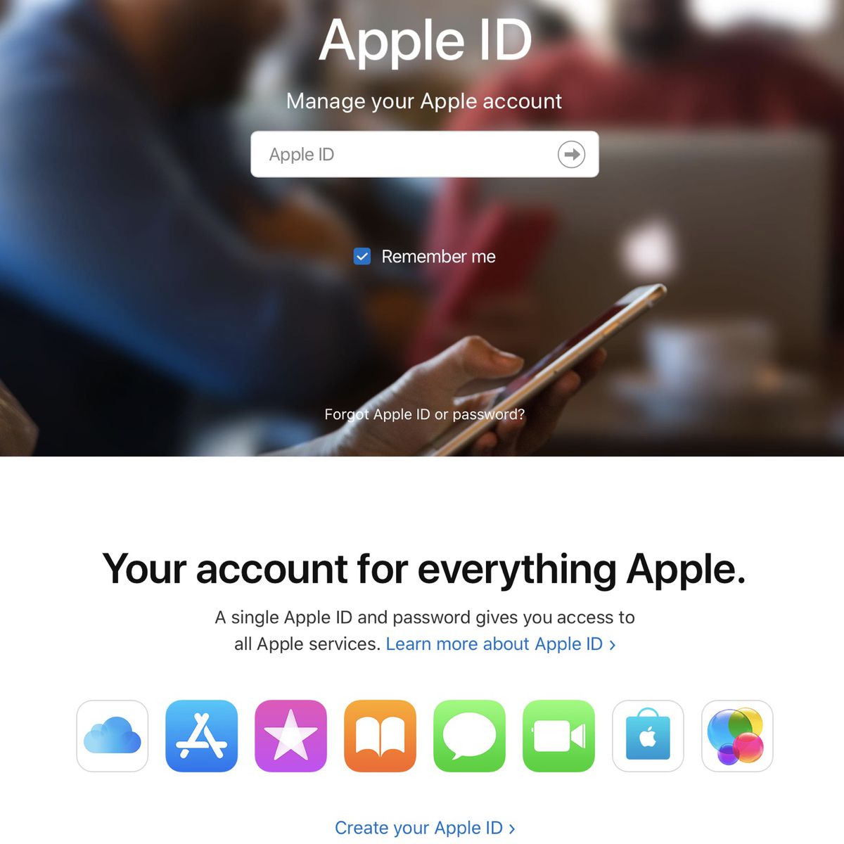 find apple id with just email