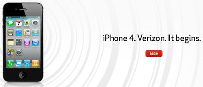 verizon iphone begins