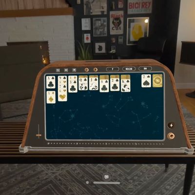 vision pro solitaire stories