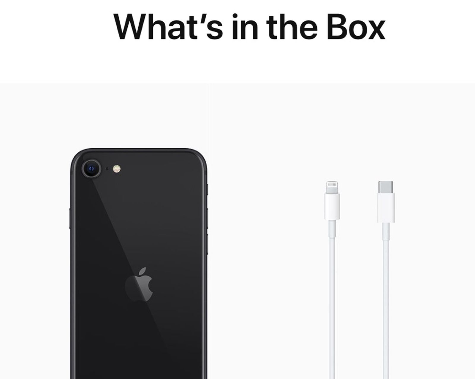 Iphone 11 Xr And Se No Longer Come With Earpods And Power Adapter But Usb C To Lightning Cable Included Macrumors