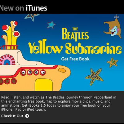 yellow submarine itunes email