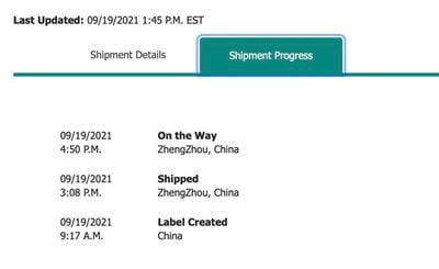 iphone 13 shipping details