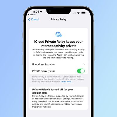 icloud private relay change ios 15 3