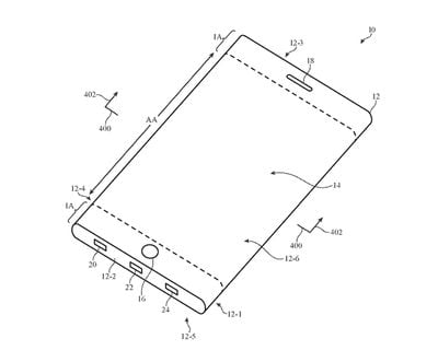 1 patente plegable de Apple 2023