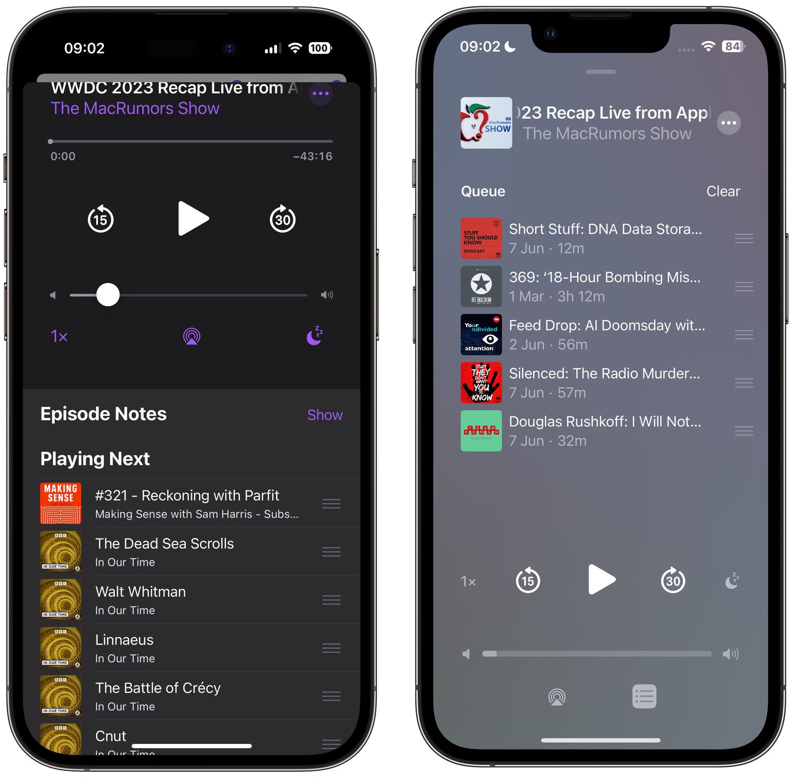 Here's What's New In The IOS 17 Podcasts App - MacRumors