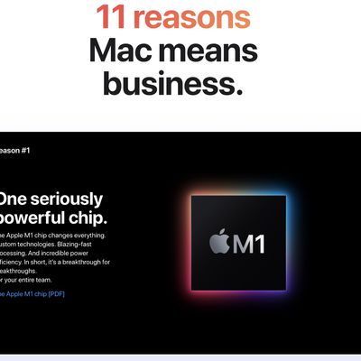 apple mac business page
