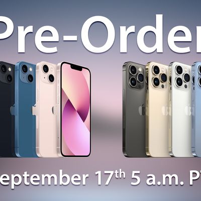 iphone 13 preorder time